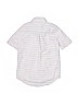 The Children's Place 100% Cotton White Short Sleeve Button-Down Shirt Size M (kids) - photo 2