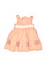 Janie and Jack 100% Linen Pink Dress Size 0-3 mo - photo 1