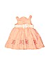 Janie and Jack 100% Linen Pink Dress Size 0-3 mo - photo 2