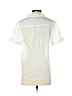 Theory White Short Sleeve Button-Down Shirt Size P (petite) - photo 2