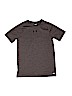 Heat Gear by Under Armour Solid Gray Active T-Shirt Size L (youth) - photo 1