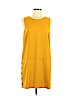 Banana Republic Factory Store 100% Polyester Gold Casual Dress Size 8 - photo 1