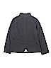 L.L.Bean 100% Polyester Solid Gray Fleece Jacket Size 14 - 16 - photo 2