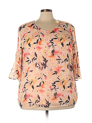 Cj Banks 3/4 Sleeve Blouse (view 1)