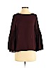 Ann Taylor LOFT Outlet 100% Polyester Burgundy 3/4 Sleeve Blouse Size XXS (petite) - photo 1
