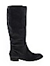Aqua 100% Leather Black Boots Size 5 1/2 - photo 1