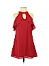 Candie's 100% Polyester Red Cocktail Dress Size XS - photo 1