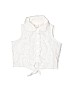 Hartstrings 100% Cotton White Sleeveless Blouse Size 5 - photo 1
