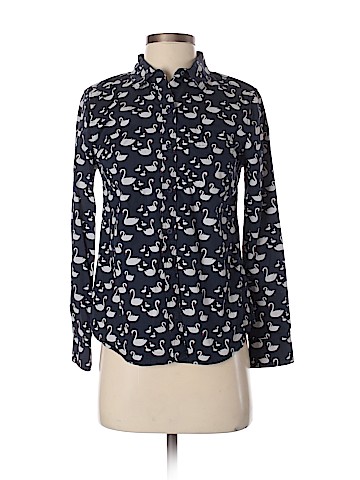 Banana Republic Factory Store Long Sleeve Button-Down Shirt (view 1)