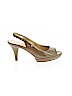 Merona Tan Heels Size 6 - photo 1