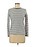 Lord & Taylor 100% Cotton Gray Long Sleeve T-Shirt Size M (petite) - photo 1
