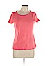 Talbots 100% Cotton Pink Short Sleeve Top Size L (petite) - photo 1
