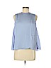Roksanda Blue Sleeveless Blouse Size 8 - photo 1