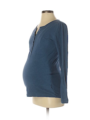 Gap - Maternity Long Sleeve Henley (view 1)