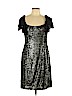 Badgley Mischka Gold Cocktail Dress Size 12 - photo 1