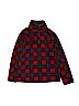 Gymboree 100% Polyester Checkered-gingham Red Pullover Sweater Size 7 - 8 - photo 1