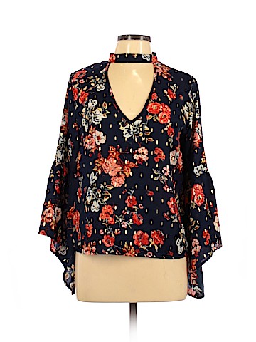 Flying Tomato Long Sleeve Blouse (view 1)