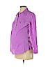 Gap - Maternity 100% Cotton Purple Long Sleeve Button-Down Shirt Size XS - photo 1