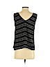 Madewell 100% Cotton Black Sleeveless Blouse Size S - photo 2