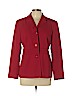Karen Scott 100% Polyester Red Blazer Size 10 (petite) - photo 1