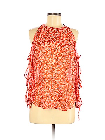 Veronica Beard Long Sleeve Silk Top (view 1)