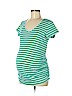 Old Navy - Maternity Green Short Sleeve T-Shirt Size M - photo 1