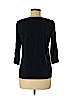 Ann Taylor Blue 3/4 Sleeve Top Size M (petite) - photo 2