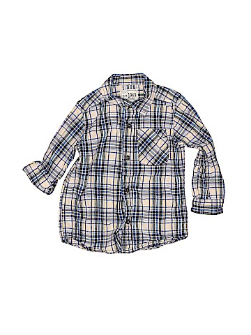 The Children's Place Long Sleeve Button-Down Shirt (view 1)