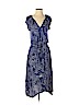 Lucky Brand 100% Viscose Blue Casual Dress Size S - photo 1
