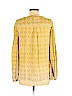 Tory Burch Yellow Long Sleeve Blouse Size 6 - photo 2