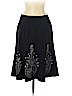 Ann Taylor LOFT Black Casual Skirt Size 4 (petite) - photo 2