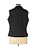 Allison Daley 100% Polyester Black Vest Size 14 (petite) - photo 2