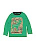 Gymboree 100% Cotton Green Long Sleeve T-Shirt Size 6 - photo 1