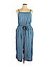 Old Navy 100% Cotton Blue Jumpsuit Size XL - photo 1