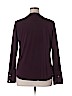 Dana Buchman Burgundy Long Sleeve Button-Down Shirt Size XL - photo 2