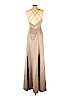 Nicole Miller 100% Polyester Tan Cocktail Dress Size 6 - photo 2