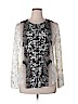 Dana Buchman Ivory Long Sleeve Blouse Size XL - photo 1