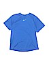 Nike 100% Polyester Blue Active T-Shirt Size L (youth) - photo 1