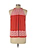 Ann Taylor LOFT Red Sleeveless Top Size L (petite) - photo 2