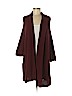 Lucky Brand Burgundy Cardigan Size M - photo 1