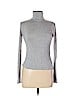 Silence and Noise 100% Rayon Gray Long Sleeve Turtleneck Size M - photo 1