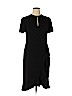 Nanette Lepore Black Casual Dress Size 14 - photo 1