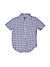 Ralph Lauren 100% Polyester Blue Short Sleeve Button-Down Shirt Size 2T - photo 1