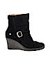 Ugg Australia 100% Leather Black Boots Size 9 - photo 1