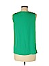 Ann Taylor LOFT 100% Polyester Green Sleeveless Blouse Size XS - photo 2