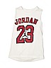 Jordan 100% Cotton White Sleeveless T-Shirt Size S (youth) - photo 1
