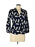 Ann Taylor LOFT Outlet 100% Rayon Blue 3/4 Sleeve Blouse Size XXS (petite) - photo 1