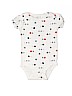 Carter's 100% Cotton White Short Sleeve Onesie 12-18 MO / 18 MO - photo 1