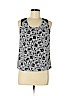 Ann Taylor LOFT Outlet 100% Polyester White Sleeveless Blouse Size XS (petite) - photo 1