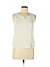 Ann Taylor LOFT Outlet 100% Rayon Ivory Sleeveless Blouse Size XXS (petite) - photo 1